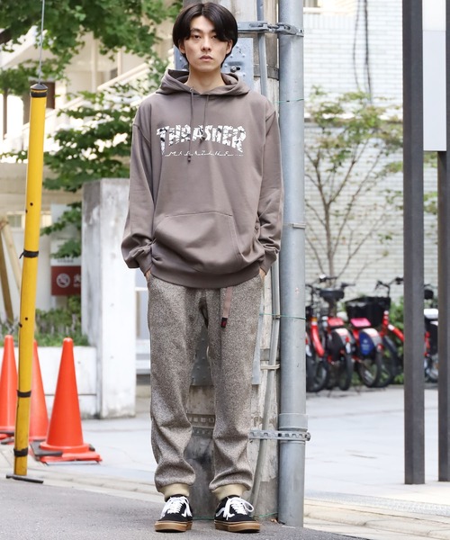 THRASHER(スラッシャー)の「THRASHER/スラッシャー splash HOODIE パーカー(パーカー・メンズ・ホワイト/チャコール/ブラック/グレー・L/M/XL)」の16枚目の写真