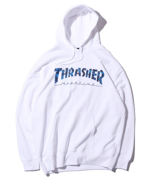 THRASHER(スラッシャー)の「THRASHER/スラッシャー splash HOODIE パーカー(パーカー・メンズ・ホワイト/チャコール/ブラック/グレー・L/M/XL)」の21枚目の写真