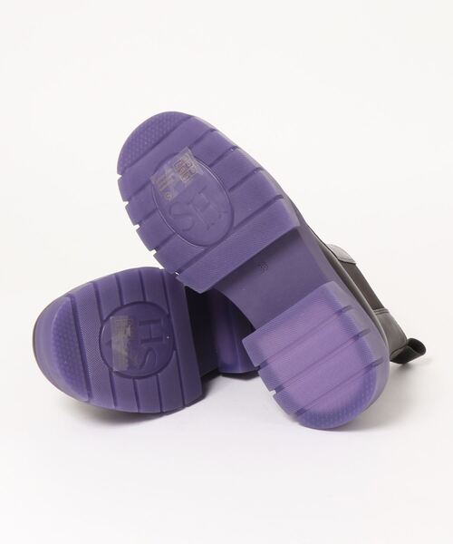 ASH(アッシュ)の「【SHADOW】カラーソールサイドゴアブーツ(ブーツ・レディース・ダークブラウン/ブラック×グリーン・37/39/36/38)」の18枚目の写真