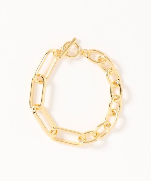 DouDou（ドゥドゥ）の「ボリュームチェーンブレス（ブレスレット・レディース・シルバー/ゴールド・FREE）」の5枚目の写真