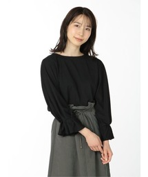 m.f.editorial | エムエフエディトリアルレディース/m.f.editorial：Women 袖タック ドルマンプルオーバーTシャツ(Tシャツ/カットソー)