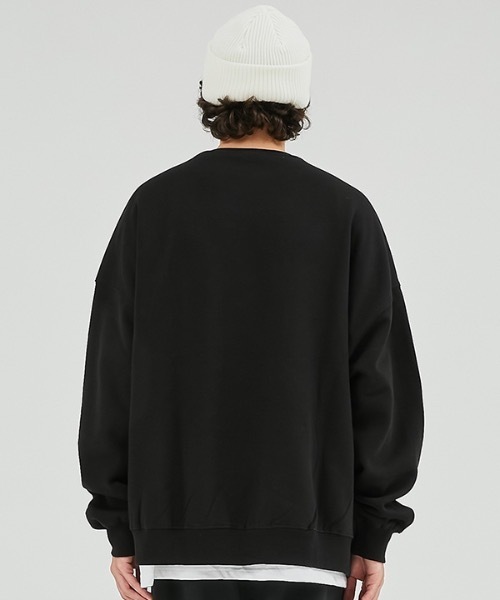 crump(クランプ)の「【crump 】CLSC アーチロゴスウェットシャツ(スウェット・レディース・ブラック/グレー/ベージュ・MEDIUM/LARGE/X-LARGE)」の18枚目の写真