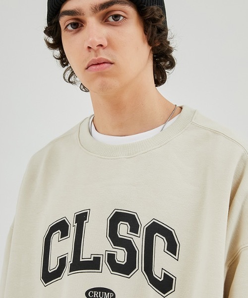 crump(クランプ)の「【crump 】CLSC アーチロゴスウェットシャツ(スウェット・レディース・ブラック/グレー/ベージュ・MEDIUM/LARGE/X-LARGE)」の17枚目の写真