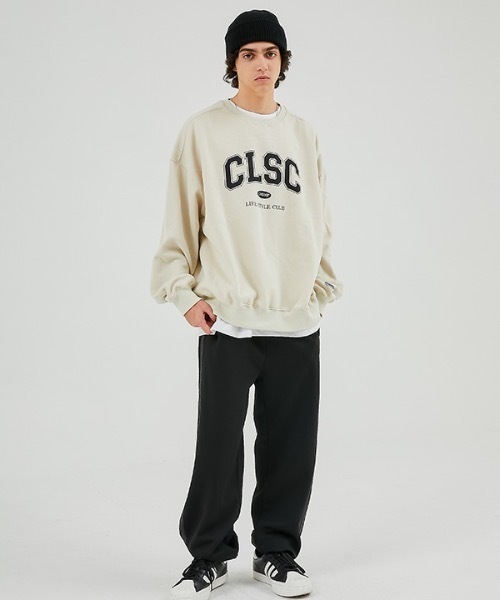 crump(クランプ)の「【crump 】CLSC アーチロゴスウェットシャツ(スウェット・レディース・ブラック/グレー/ベージュ・MEDIUM/LARGE/X-LARGE)」の13枚目の写真