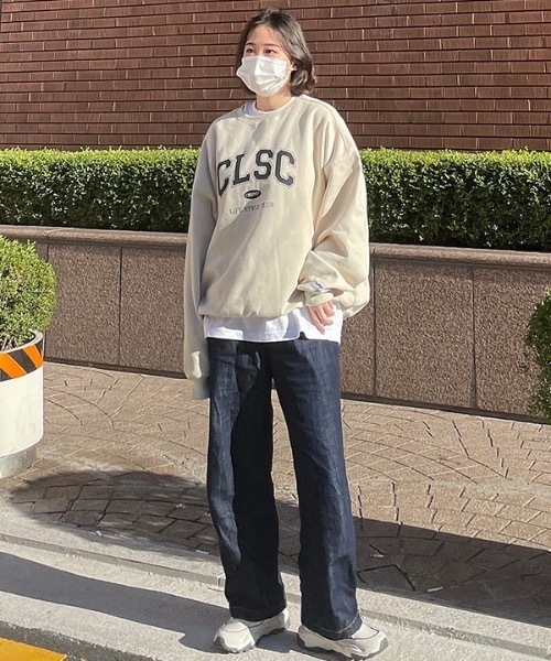 crump(クランプ)の「【crump 】CLSC アーチロゴスウェットシャツ(スウェット・レディース・ブラック/グレー/ベージュ・MEDIUM/LARGE/X-LARGE)」の9枚目の写真