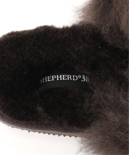 SHEPHERD（シェパード）の「*【SHEPHERD/シェパード】 ダブルソール シープスキンサンダル（サンダル・レディース・ブラウン・36/37/38）」の4枚目の写真