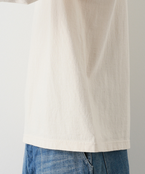JOURNAL STANDARD J.S HOMESTEAD（ジャーナルスタンダードホームステッド）の「CUT DOWN MOCK L/S（Tシャツ/カットソー・メンズ・ブラック/アイボリー/ホワイト・MEDIUM/SMALL/LARGE）」の12枚目の写真