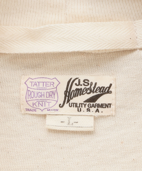 JOURNAL STANDARD J.S HOMESTEAD（ジャーナルスタンダードホームステッド）の「CUT DOWN MOCK L/S（Tシャツ/カットソー・メンズ・ブラック/アイボリー/ホワイト・MEDIUM/SMALL/LARGE）」の13枚目の写真