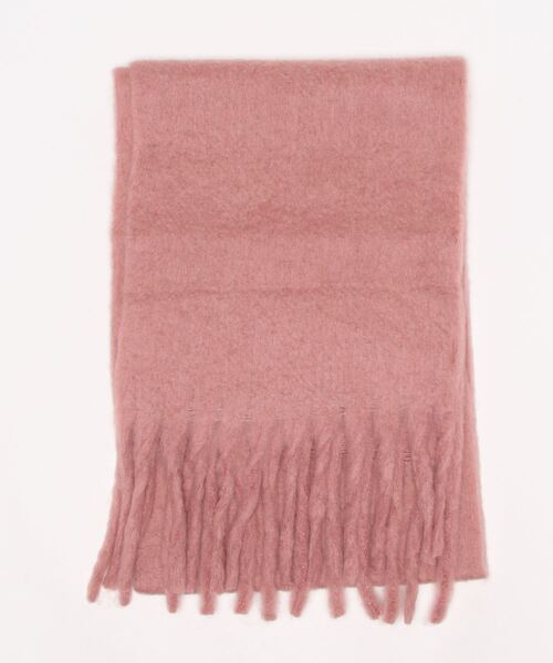 N.（N. Natural Beauty Basic）（エヌエヌナチュラルビューティーベーシック）の「◆フリンジストール（ストール/ショール・レディース・オフホワイト/パープル/ピンク・ﾌﾘ-）」の11枚目の写真