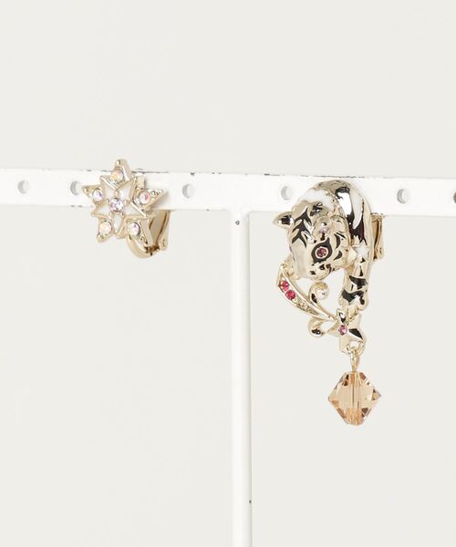 タイガー ブローチ【新品】アナスイ ゴールド 虎と流星モチーフ