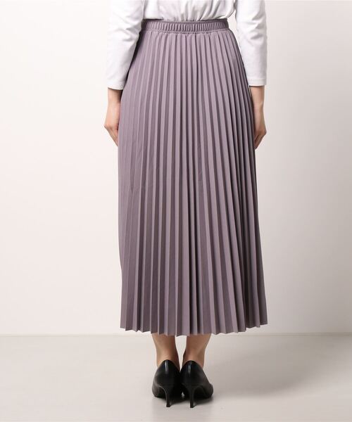 Clice de Paris（クリシェドゥパリス）の「K/ロングプリーツスカート（スカート・レディース・ブラック/グレー/グリーン/モカ・ONESIZE）」の5枚目の写真