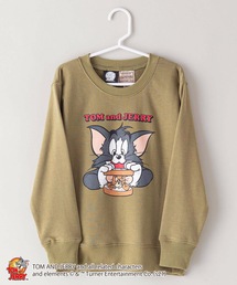 【TOM and JERRY/トムとジェリー】 裏毛スウェット トレーナー KIDS（キッズ）