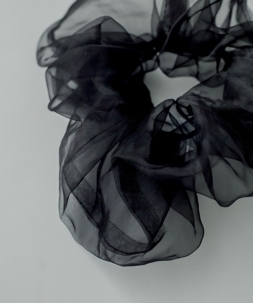 mystic（ミスティック）の「BIGシュシュ（シュシュ・レディース・ブラック/グレー・ONE SIZE）」の6枚目の写真