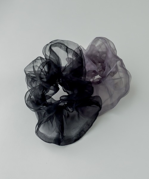 mystic（ミスティック）の「BIGシュシュ（シュシュ・レディース・ブラック/グレー・ONE SIZE）」の7枚目の写真