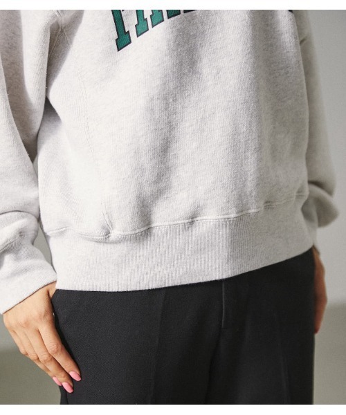 RODEO CROWNS WIDE BOWL（ロデオクラウンズワイドボウル）の「【Aoi Ihara プロデュース】Pronk/ｶﾚｯｼﾞｽｳｪｯﾄ（スウェット・レディース・ネイビー/グレー×ホワイト・FREE）」の14枚目の写真