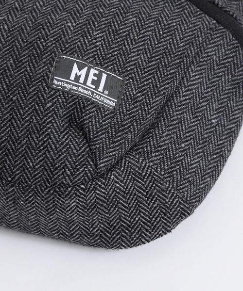 MEI（メイ）の「MEI(メイ)別注ヘリンボーンショルダーバッグ（ショルダーバッグ・メンズ・ブラック/ダークブラウン/グレー・FREE）」の12枚目の写真