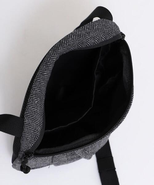 MEI（メイ）の「MEI(メイ)別注ヘリンボーンショルダーバッグ（ショルダーバッグ・メンズ・ブラック/ダークブラウン/グレー・FREE）」の14枚目の写真