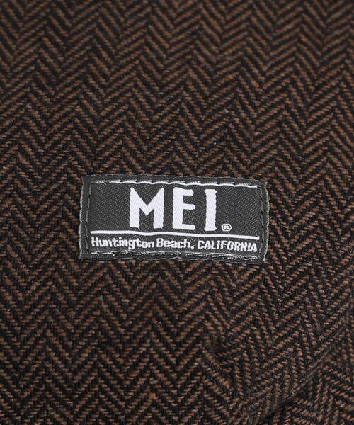 MEI（メイ）の「MEI(メイ)別注ヘリンボーンショルダーバッグ（ショルダーバッグ・メンズ・ブラック/ダークブラウン/グレー・FREE）」の16枚目の写真