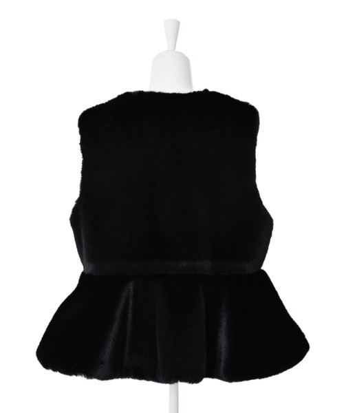 Narcissus（ナルシス）の「【Narcissus】フェイクファージャケット（その他アウター・レディース・グレー/ブラック・FREE）」の11枚目の写真