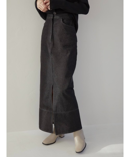 amel（エイメル）の「square toe short boots（ブーツ・レディース・ライトグレー・23.5cm/24.0cm/24.5cm/23.0cm/25.0cm）」の8枚目の写真