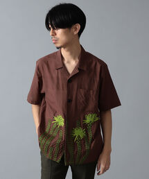 mii（ミー）の「mii × International Gallery BEAMS / 別注 CACTUS オープンカラーシャツ（シャツ/ブラウス・メンズ）」