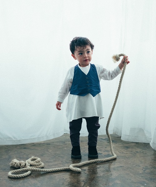 MARLMARL（マールマール）の「【MARLMARL】マールマール お食事エプロン BABYサイズ『garcon/ギャルソン』（マグ/哺乳瓶/お食事グッズ・キッズ・その他1/その他3/その他2・S）」の19枚目の写真