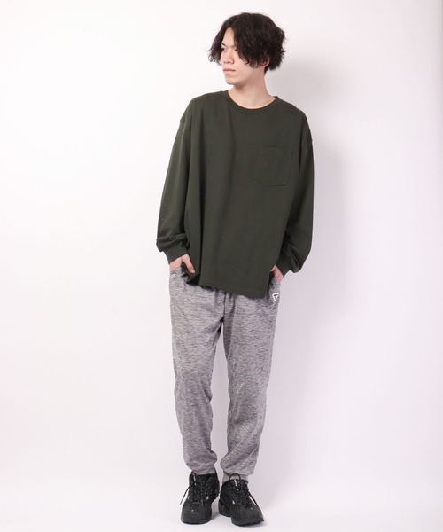 OUTDOOR PRODUCTS APPAREL(アウトドアプロダクツアパレル)の「OUTDOOR 軽量 ハイストレッチ ドライ アクティブ ジョガー トラック パンツ(その他パンツ・メンズ・ブラック/ベージュ/ネイビー/カーキ/杢グレー/チャコール・M/L/LL)」の20枚目の写真