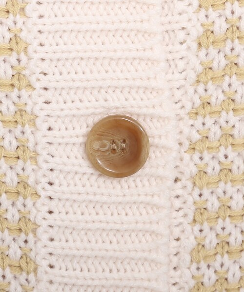 SHOO・LA・RUE（シューラルー）の「◆2WAYリンクス柄クルーカーディガン（カーディガン/ボレロ・レディース・ブラック系4/ライトイエロー系5/ブルー系4・00）」の18枚目の写真