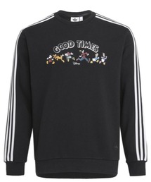 adidas アディダス M DISNEY ディズニー CREW SWEAT スウェット HM8135 ABC-MART限定 *BLACK