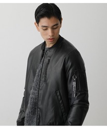 FAUX LEATHER MA-1/フェイクレザーMA-1