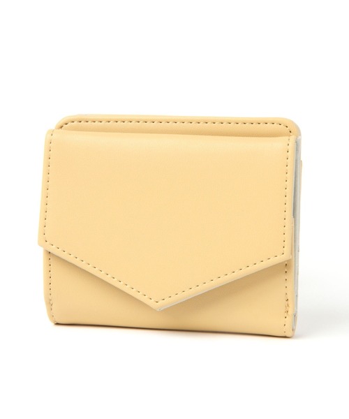 studio CLIP(スタディオクリップ)の「PU見やすいレター型財布(財布・レディース・ライトグレー/ピンク/イエロー/ブルー・FREE)」の3枚目の写真