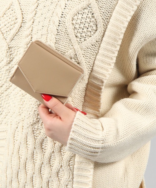 studio CLIP(スタディオクリップ)の「PU見やすいレター型財布(財布・レディース・ライトグレー/ピンク/イエロー/ブルー・FREE)」の10枚目の写真