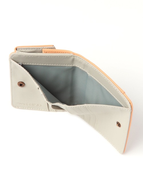 studio CLIP(スタディオクリップ)の「PU見やすいレター型財布(財布・レディース・ライトグレー/ピンク/イエロー/ブルー・FREE)」の8枚目の写真