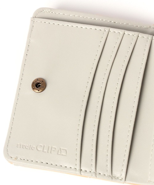 studio CLIP(スタディオクリップ)の「PU見やすいレター型財布(財布・レディース・ライトグレー/ピンク/イエロー/ブルー・FREE)」の14枚目の写真