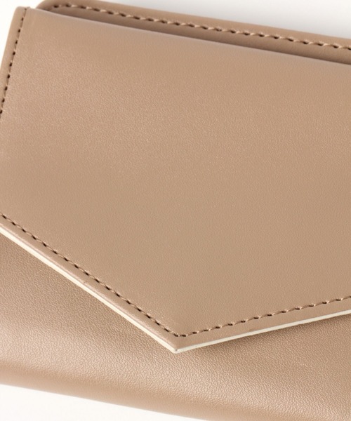 studio CLIP(スタディオクリップ)の「PU見やすいレター型財布(財布・レディース・ライトグレー/ピンク/イエロー/ブルー・FREE)」の6枚目の写真