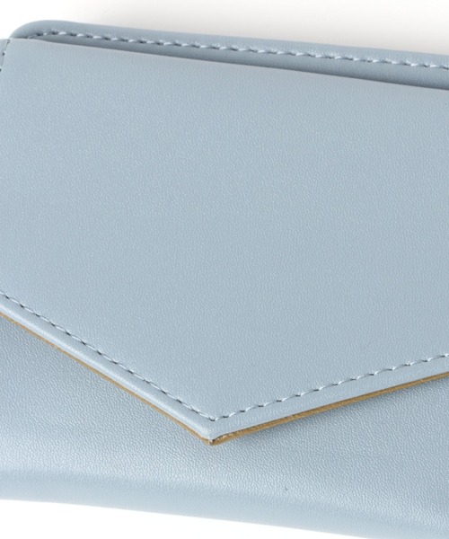 studio CLIP(スタディオクリップ)の「PU見やすいレター型財布(財布・レディース・ライトグレー/ピンク/イエロー/ブルー・FREE)」の22枚目の写真