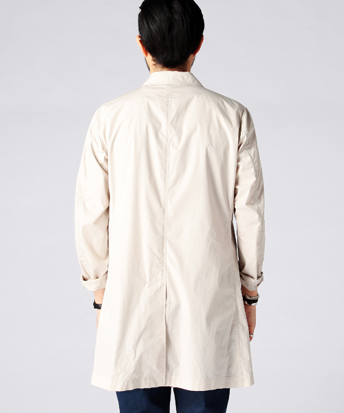 BEAMS(ビームス)の「○BEAMS / タイプライター チェスターコート(チェスターコート・メンズ・グリーン/ネイビー/ナチュラル・SMALL/LARGE/MEDIUM/X-LARGE)」の11枚目の写真