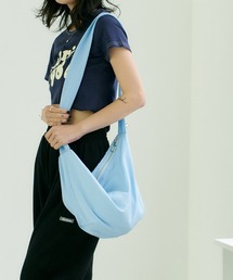 HALEY PESCA/大容量パステルカラー ショルダーバッグ