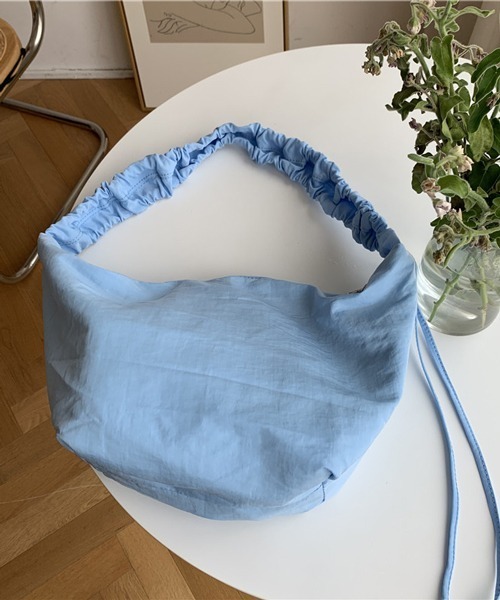 HALEY PESCA（ヘーリーペスカ）の「HALEY PESCA/大容量パステルカラー ショルダーバッグ（ショルダーバッグ・レディース・ホワイト/ブラック/ブルー/グリーン・FREE）」の19枚目の写真