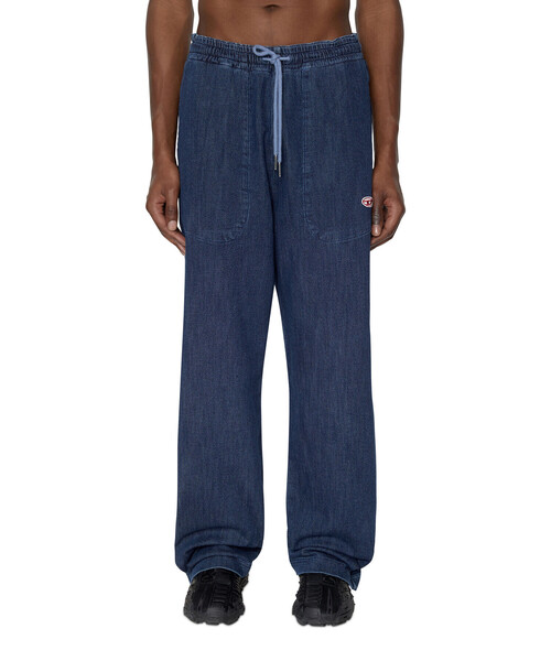 DIESEL(ディーゼル)の「DIESEL SS22 ユニセックス トラックデニム ジョグファブリック サステナブル(デニムパンツ・メンズ・インディゴブルー・X-LARGE/XX-LARGE/LARGE/X-SMALL/SMALL/MEDIUM)」の10枚目の写真