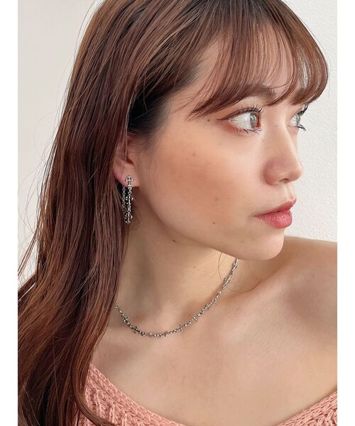 GYDA（ジェイダ）の「JEYSUSクロスショートネックレス（ネックレス・レディース・シルバー/ゴールド・FREE）」の5枚目の写真