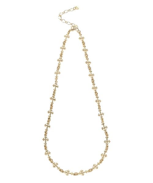 GYDA（ジェイダ）の「JEYSUSクロスショートネックレス（ネックレス・レディース・シルバー/ゴールド・FREE）」の10枚目の写真