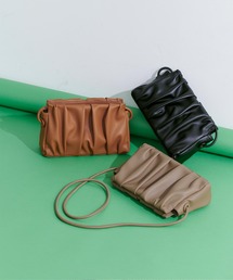 2wayギャザーショルダーバッグ