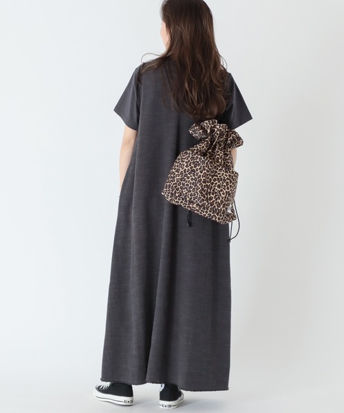 JOURNAL STANDARD relume(ジャーナルスタンダード レリューム)の「リネンコットンカットオフVネックワンピース(ジャンパースカート・レディース・グレー・FREE)」の7枚目の写真