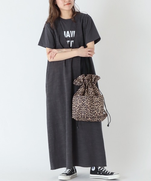 JOURNAL STANDARD relume(ジャーナルスタンダード レリューム)の「リネンコットンカットオフVネックワンピース(ジャンパースカート・レディース・グレー・FREE)」の6枚目の写真