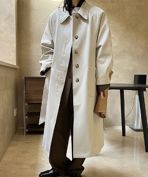 chuclla(チュクラ)の「【chuclla】【2022/SS】Waist belt front fly trench coat chw22s074(トレンチコート・レディース・ベージュ・L/M)」の21枚目の写真
