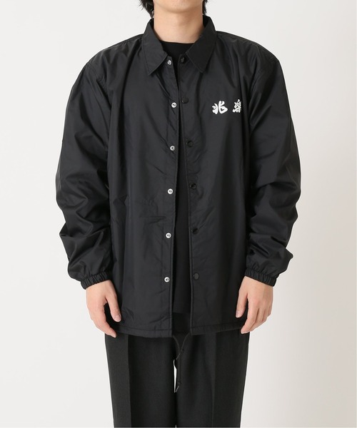 JOURNAL STANDARD(ジャーナルスタンダード)の「◆【兆楽×JOURNAL STANDARD】プリントロゴ コーチジャケット(ナイロンジャケット・メンズ・ブラック・MEDIUM/LARGE/X-LARGE)」の9枚目の写真