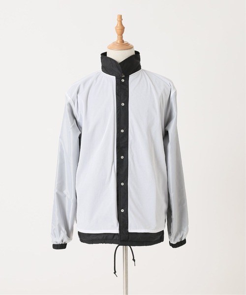JOURNAL STANDARD(ジャーナルスタンダード)の「◆【兆楽×JOURNAL STANDARD】プリントロゴ コーチジャケット(ナイロンジャケット・メンズ・ブラック・MEDIUM/LARGE/X-LARGE)」の4枚目の写真