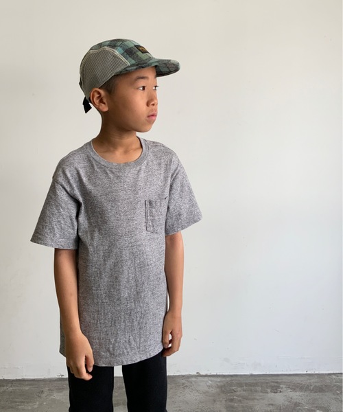 PENDLETON（ペンドルトン）の「ST:PENDLETON PD CHECK FABRIC JET CAP ペンドルトン チェックファブリック ジェットキャップ（キャップ・キッズ・グリーン/ブルー/ブラック・FREE）」の3枚目の写真