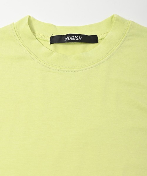 BULLISH(ブリッシュ)の「BULLISH(ブリッシュ) 五分袖 クルーネックTシャツ(Tシャツ/カットソー・レディース・ホワイト/ブラック/ライム・FREE)」の9枚目の写真